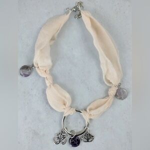 Lotus Om Necklace